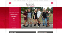 Desktop Screenshot of franklincityschools.com